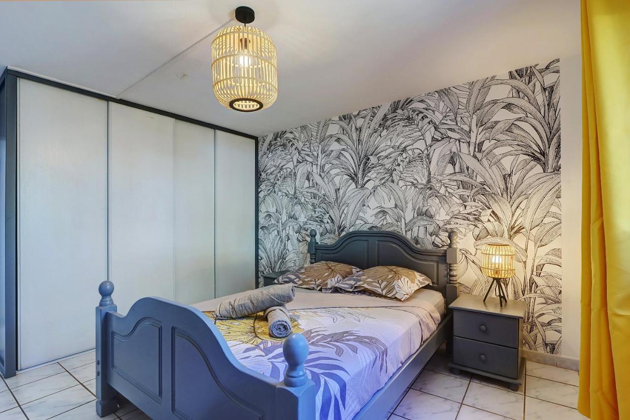 Bec Rose - Clim - Wi-Fi - Jardin Daire Saint-Leu Dış mekan fotoğraf