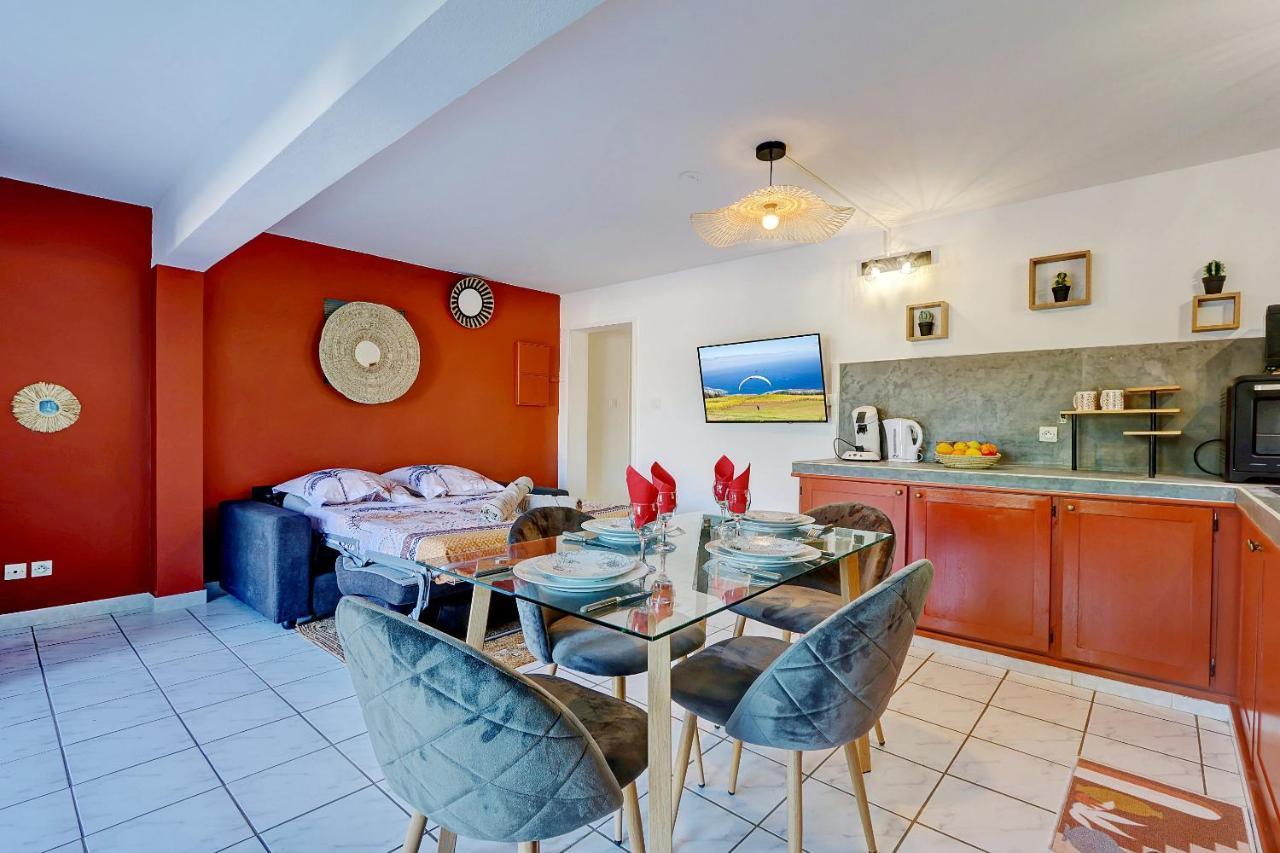 Bec Rose - Clim - Wi-Fi - Jardin Daire Saint-Leu Dış mekan fotoğraf